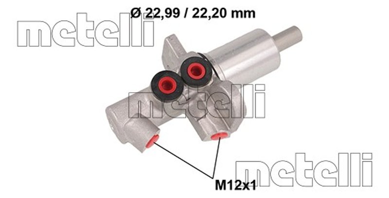 Metelli 05-0547 Brake Master Cylinder