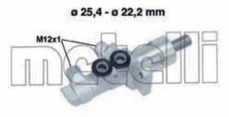 Metelli 05-0744 Brake Master Cylinder