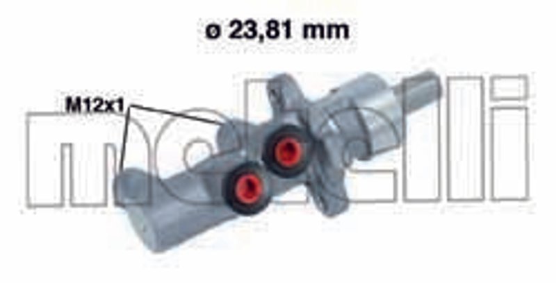 Metelli 05-0751 Brake Master Cylinder