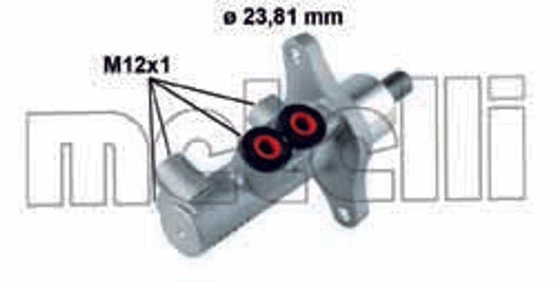 Metelli 05-0775 Brake Master Cylinder