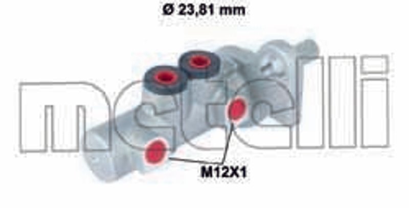 Metelli 05-0777 Brake Master Cylinder