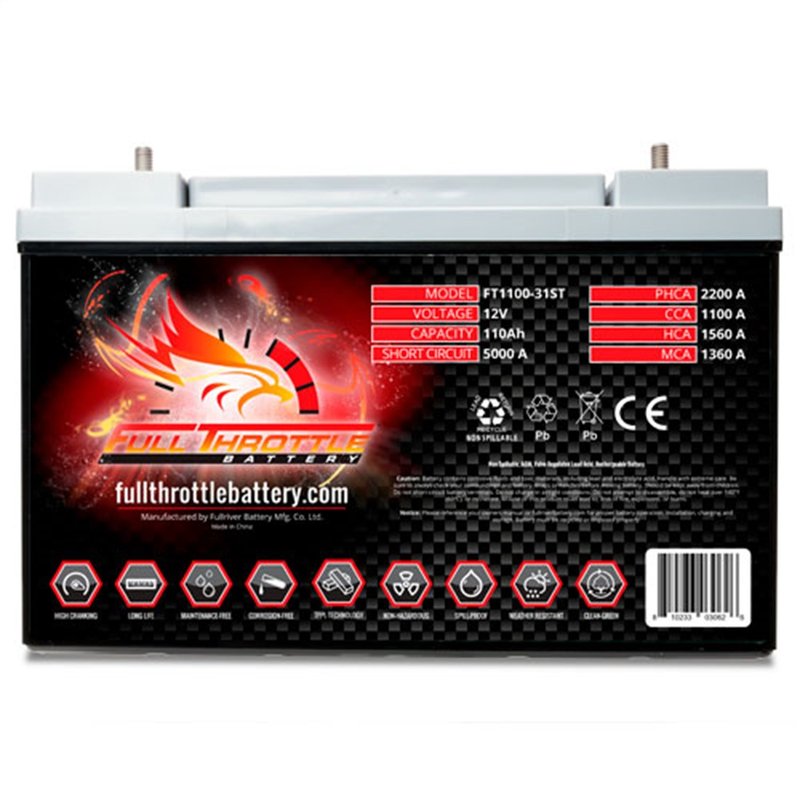 FullRiver FT1100-31ST Vehicle Battery
