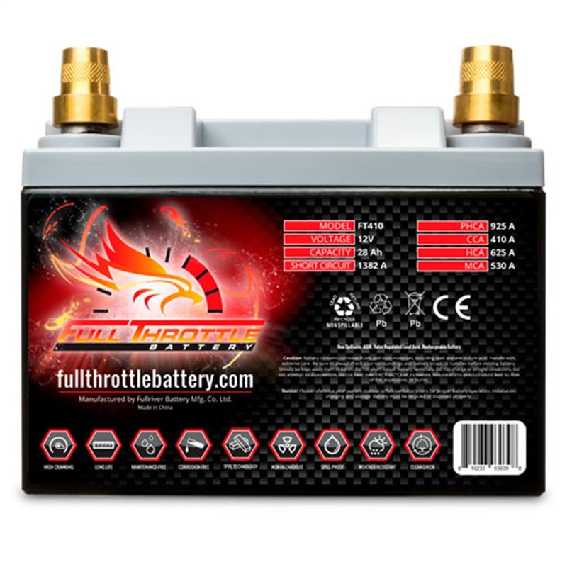 FullRiver FT410 Vehicle Battery