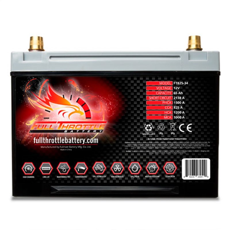FullRiver FT825-34 Vehicle Battery