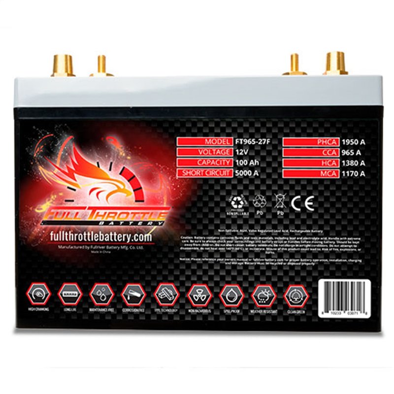 FullRiver FT965-27F Vehicle Battery