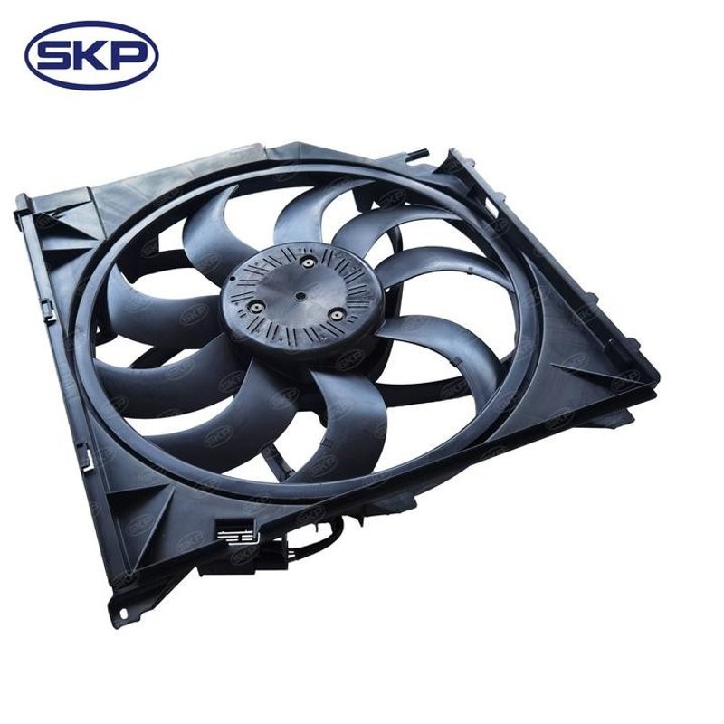 SKP SK621307 Dual Radiator and Condenser Fan Assembly