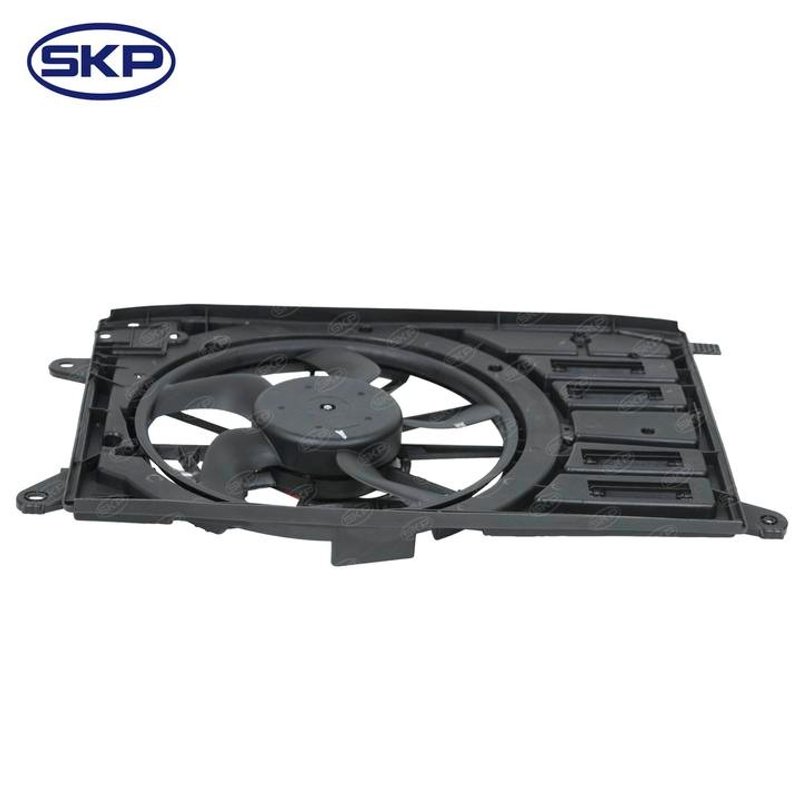 SKP SK623180 Dual Radiator and Condenser Fan Assembly