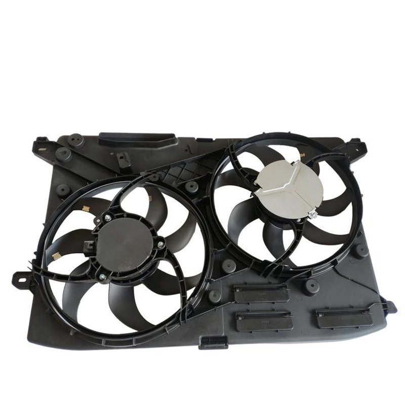 SKP SK623870 Dual Radiator and Condenser Fan Assembly