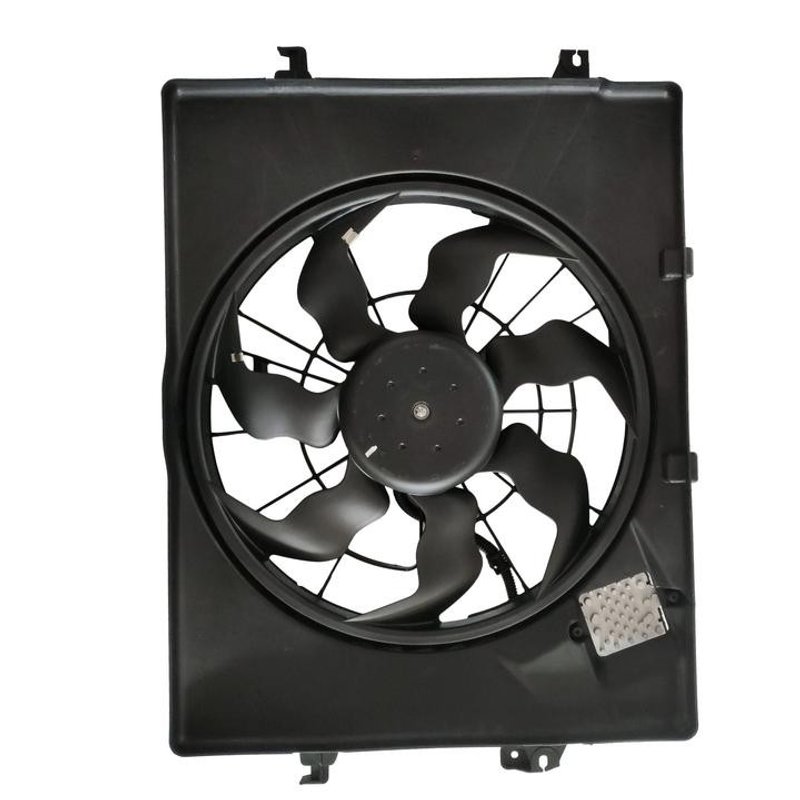 SKP SK623950 Dual Radiator and Condenser Fan Assembly