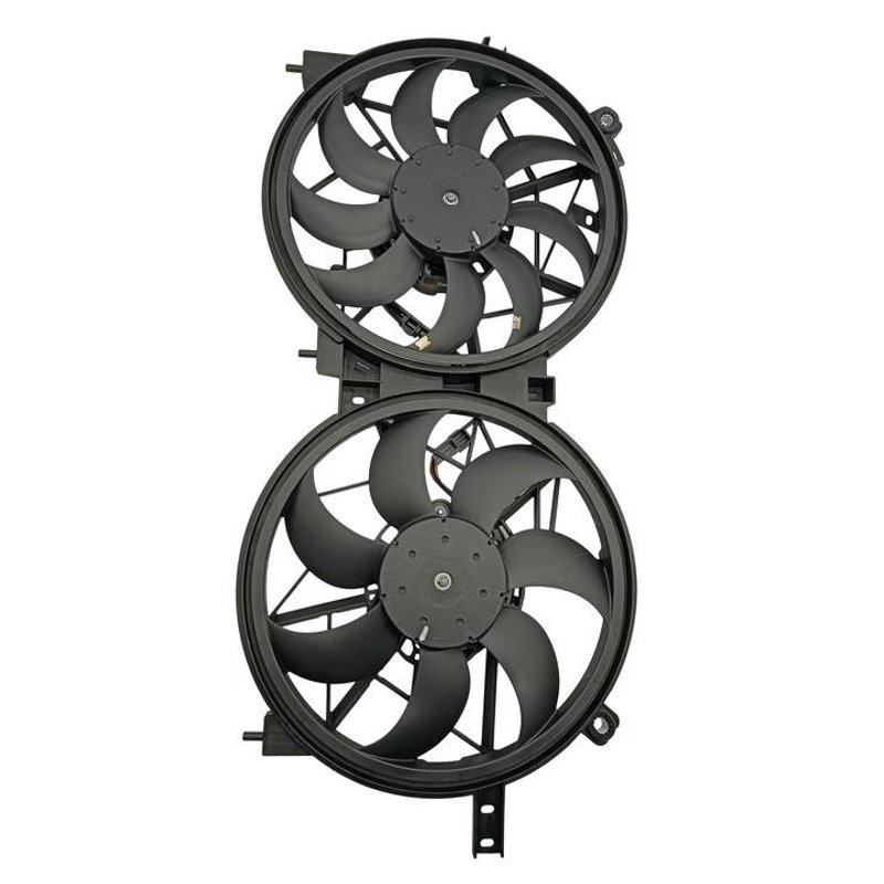 SKP SK624300 Dual Radiator and Condenser Fan Assembly