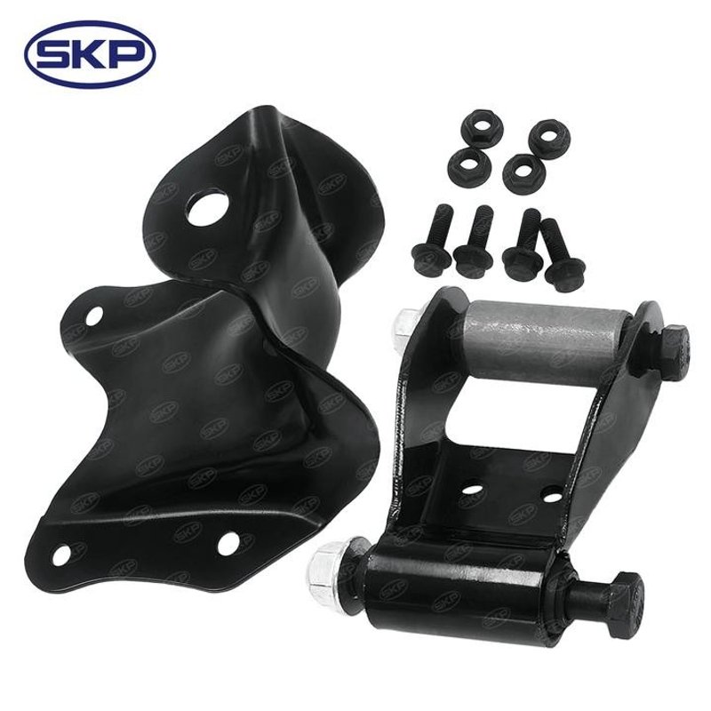 SKP SK722100 Leaf Spring Shackle and Bracket Kit - Rear
