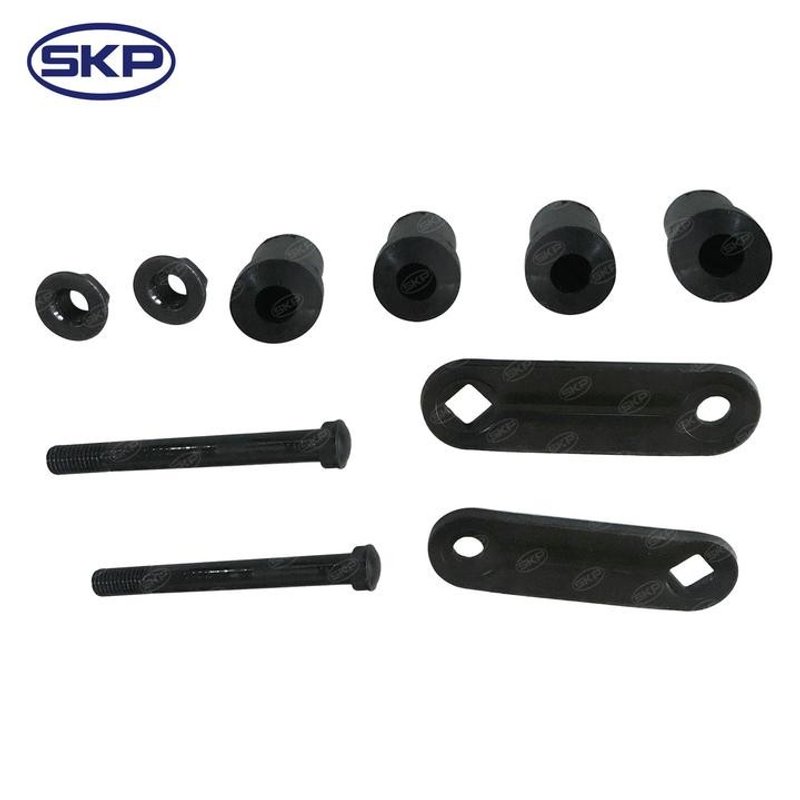 SKP SK722A58 Leaf Spring Shackle - Front Rearward