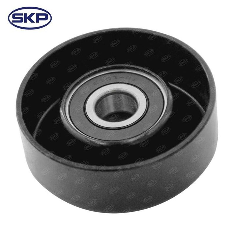 SKP SK89505 Accessory Drive Belt Idler Pulley - Lower, Smooth Pulley or Upper