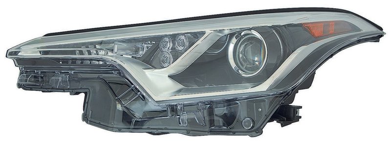 Depo 312-11ATL-UC2 Headlight Lens Housing - Left