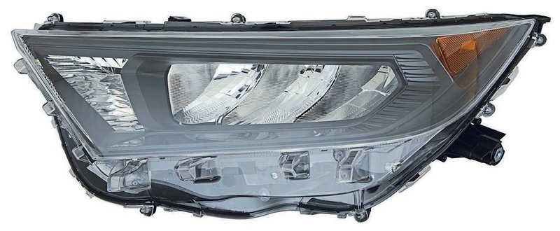 Depo 312-11BEL-UC2 Headlight Lens Housing - Left