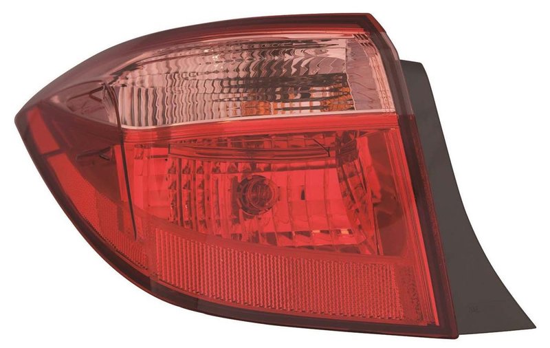Depo 312-19B8L-AS-PR Tail Light Assembly - Left Outer