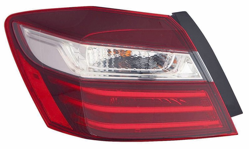 Depo 317-19ACL-AS Tail Light Assembly - Left Outer