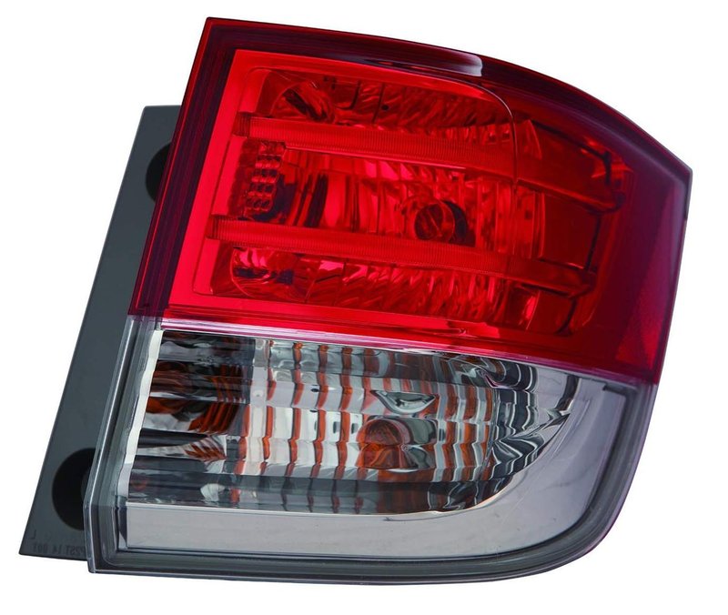 Depo 317-19B1R-AS Tail Light Assembly - Right Outer