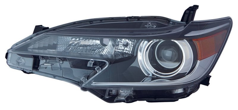Depo 328-1102L-UC2 Headlight Lens Housing - Left