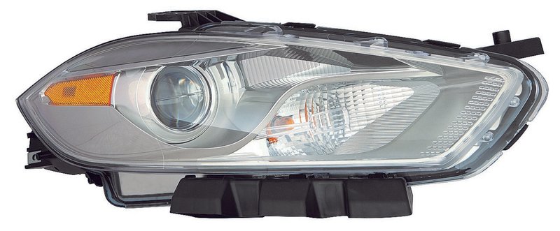 Depo 334-1136R-ASH7 Headlight Lens Housing - Right