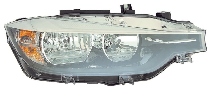 Depo 344-1161R-AS2 Headlight Lens Housing - Right