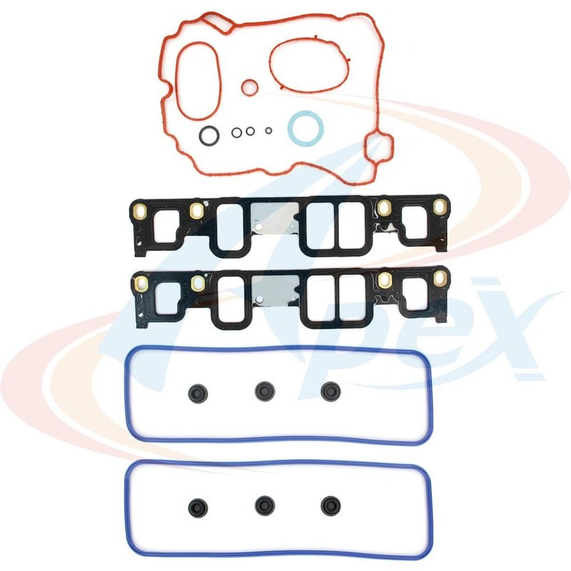 Apex AMS11591 Engine Intake Manifold Gasket Set - Lower and Upper