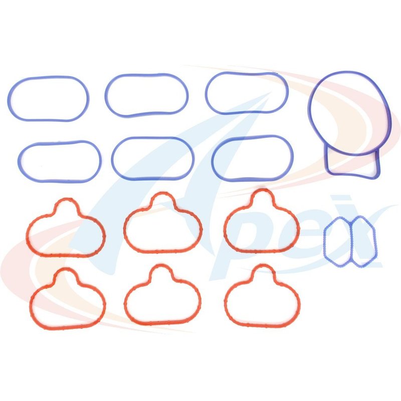 Apex AMS4833 Engine Intake Manifold Gasket Set - Lower and Upper