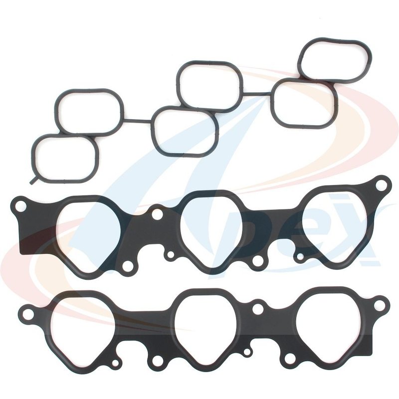 Apex AMS8710 Engine Intake Manifold Gasket Set - Lower and Upper