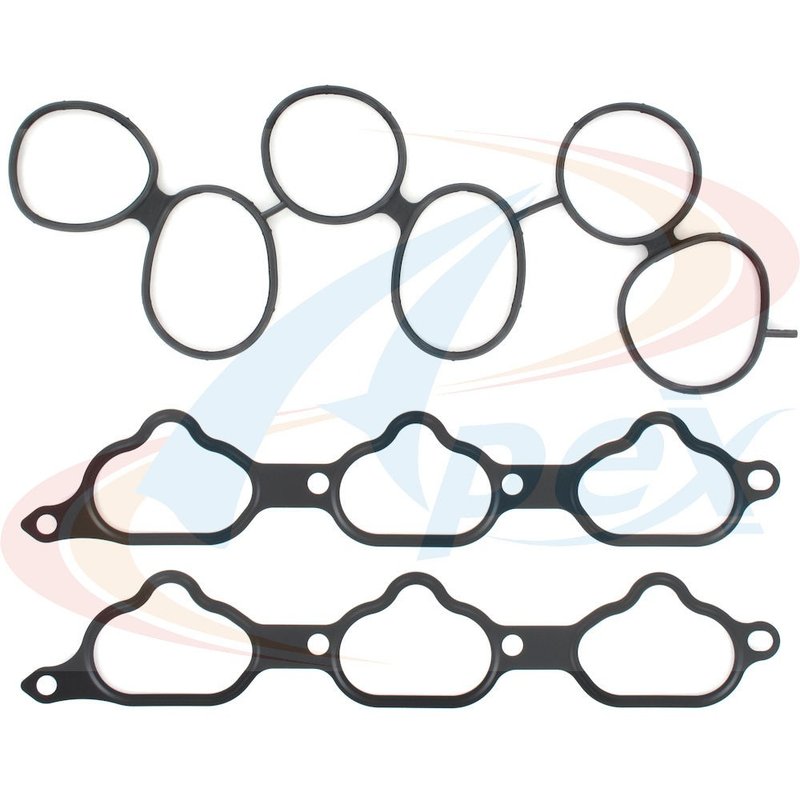 Apex AMS8780 Engine Intake Manifold Gasket Set - Lower and Upper
