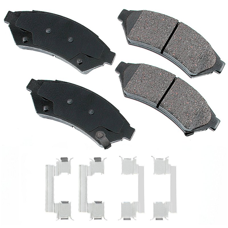 Akebono ACT1075 Disc Brake Pad Set - Front