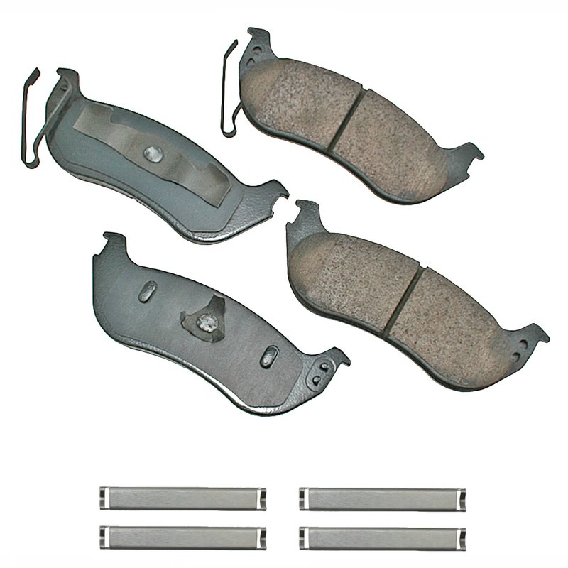 Akebono ACT1109 Disc Brake Pad Set - Rear