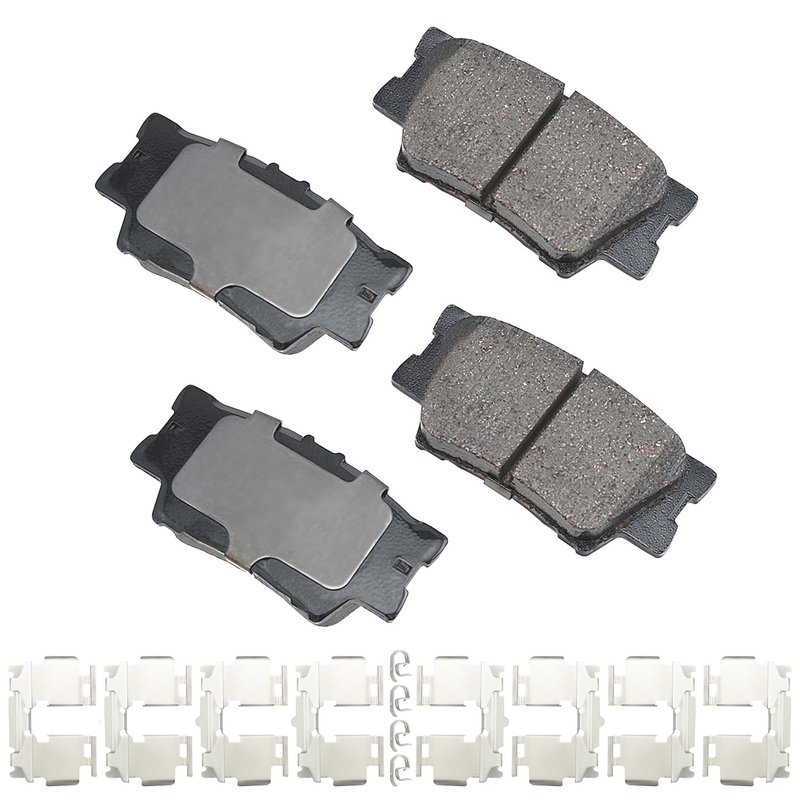 Akebono ACT1212A Disc Brake Pad Set - Rear