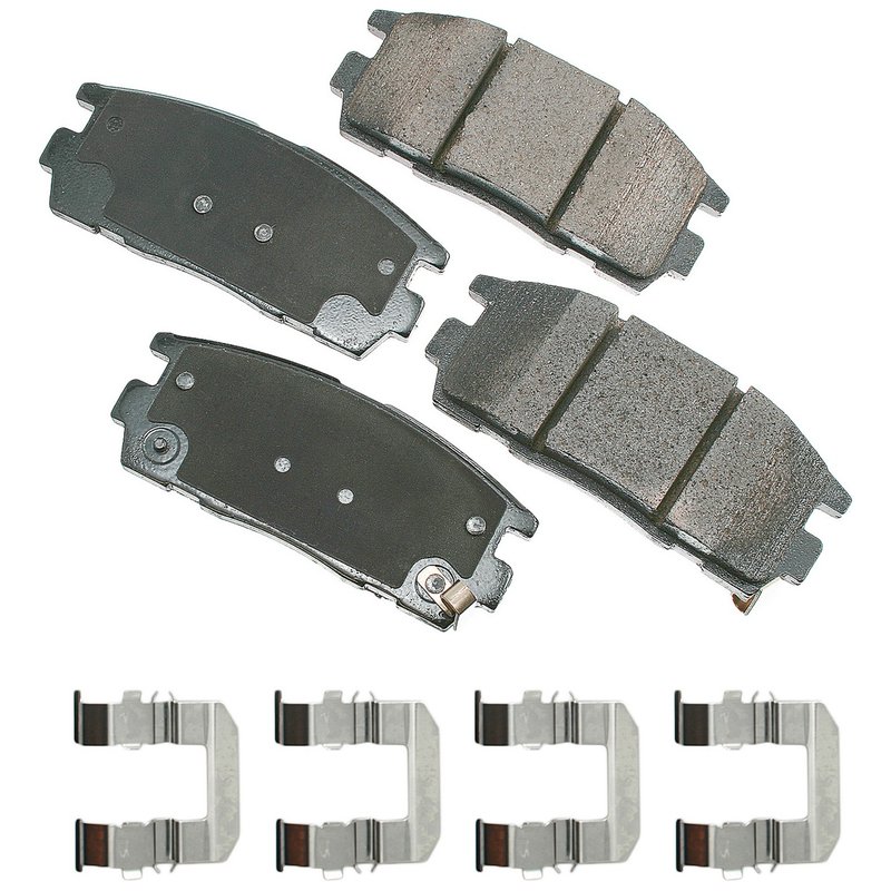 Akebono ACT1275 Disc Brake Pad Set - Rear