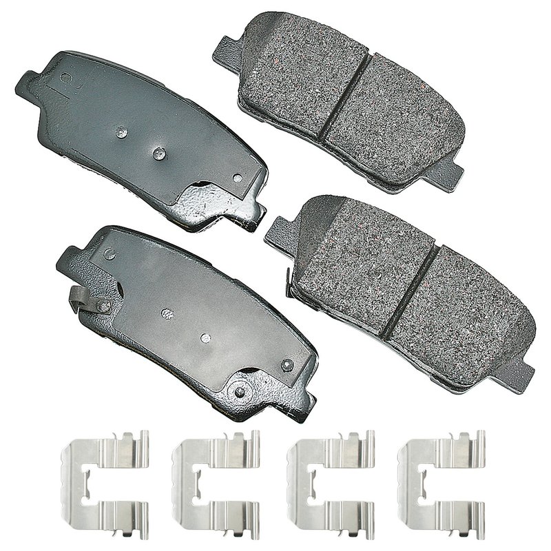 Akebono ACT1284B Disc Brake Pad Set - Rear