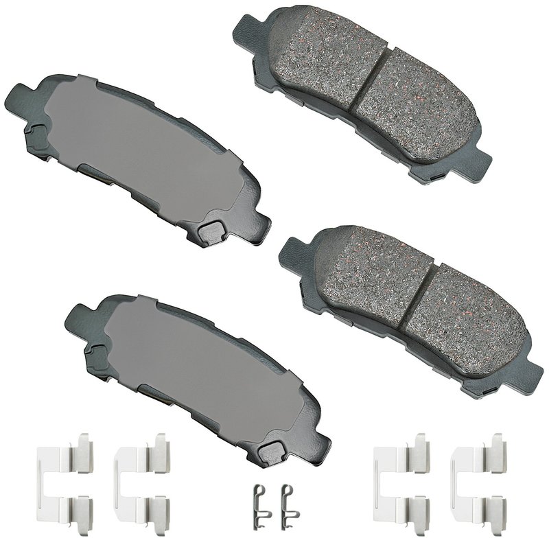 Akebono ACT1325A Disc Brake Pad Set - Rear