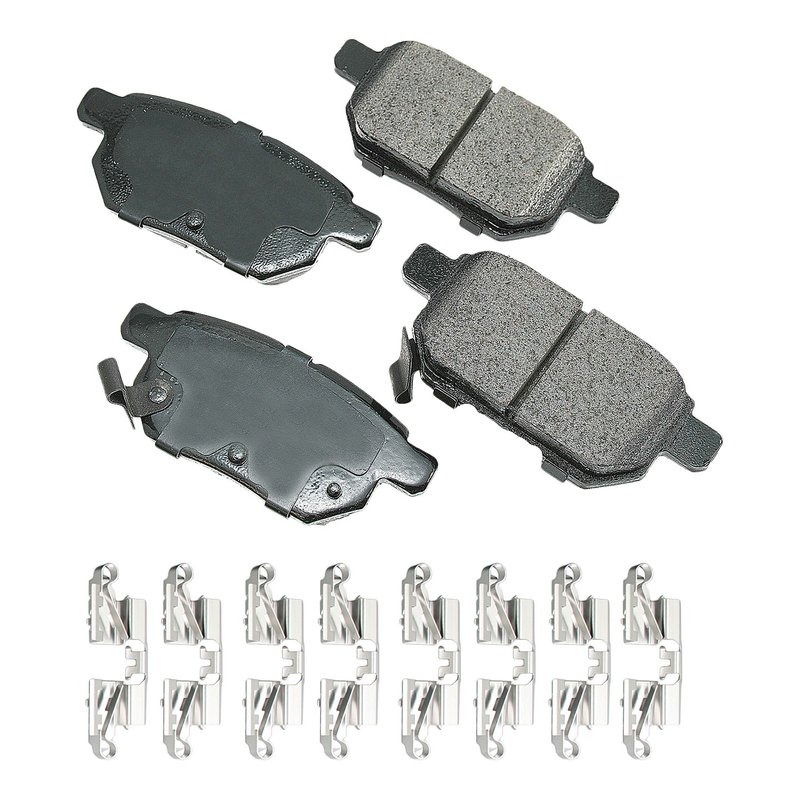Akebono ACT1354A Disc Brake Pad Set - Rear
