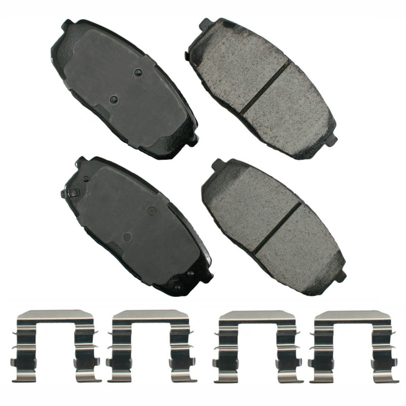 Akebono ACT1397A Disc Brake Pad Set - Front