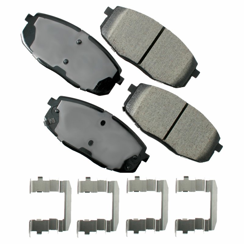 Akebono ACT1397 Disc Brake Pad Set - Front