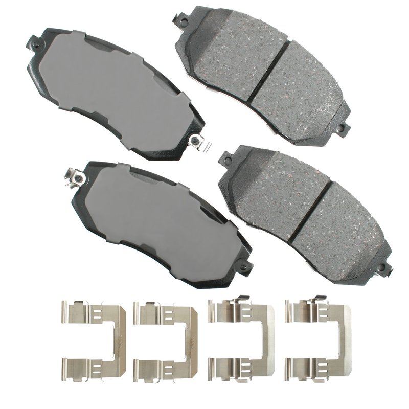Akebono ACT1539 Disc Brake Pad Set - Front