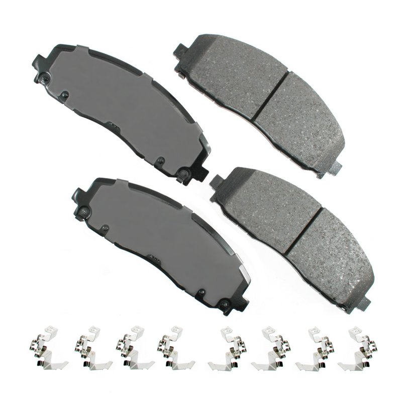 Akebono ACT1589 Disc Brake Pad Set - Front