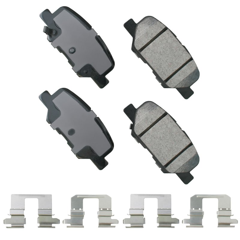 Akebono ACT1679 Disc Brake Pad Set - Rear