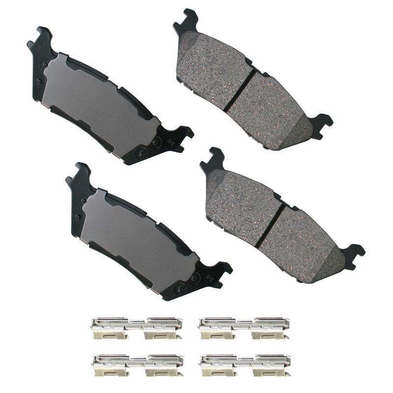 Akebono ACT1790 Disc Brake Pad Set - Rear