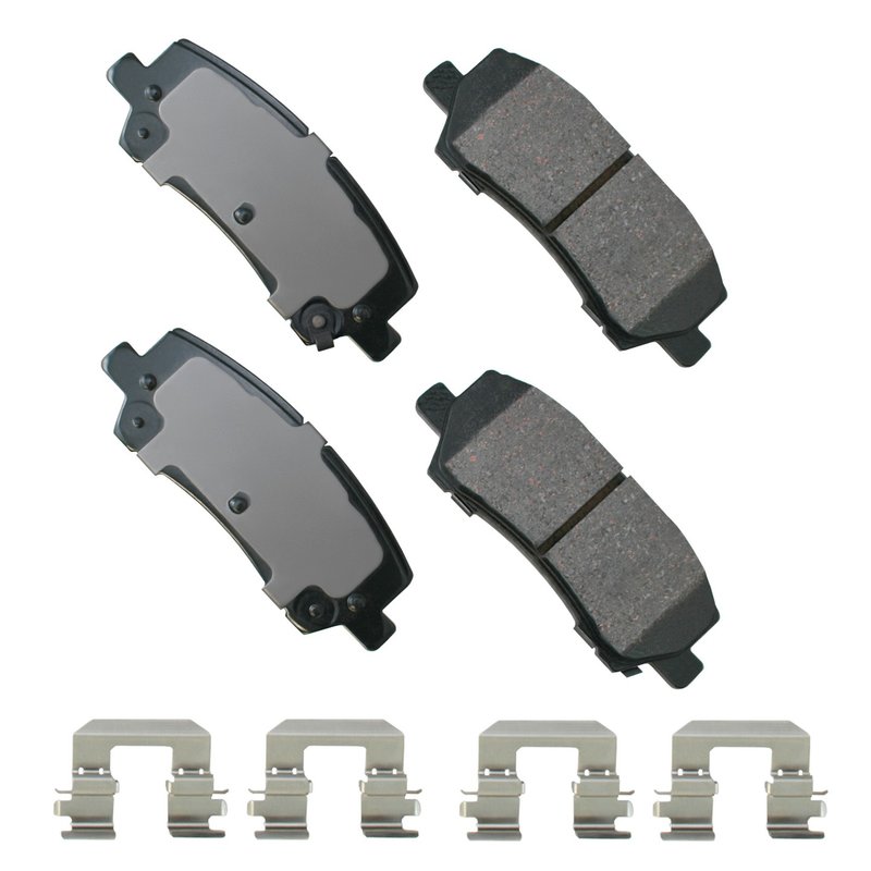 Akebono ACT1793 Disc Brake Pad Set - Rear