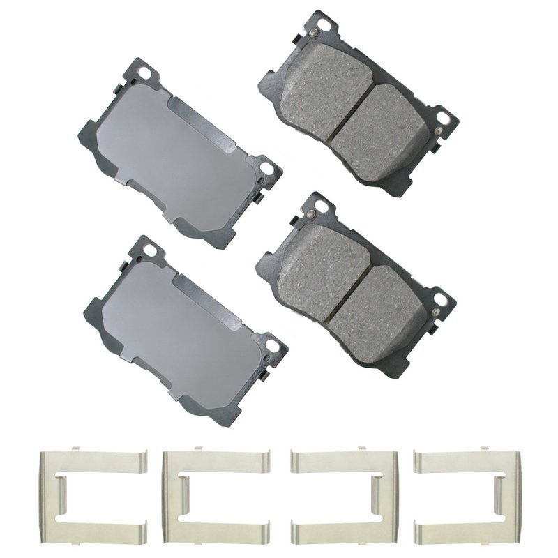 Akebono ACT1799 Disc Brake Pad Set - Front