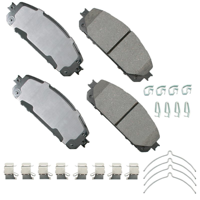 Akebono ACT1843 Disc Brake Pad Set - Front