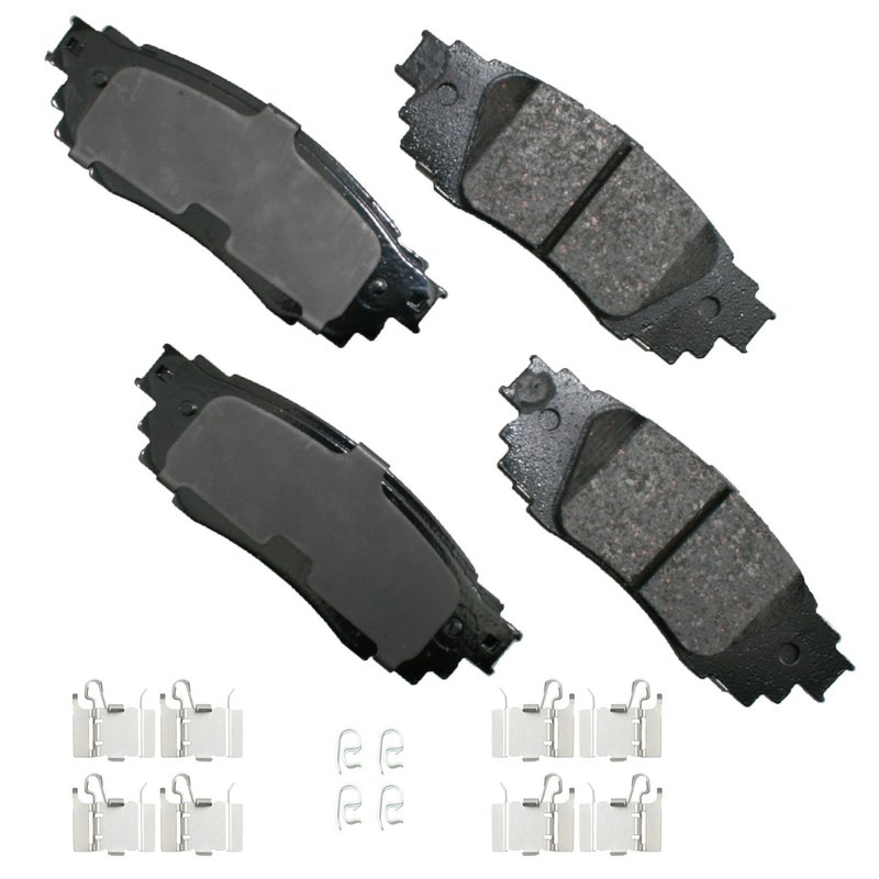 Akebono ACT1879 Disc Brake Pad Set - Rear
