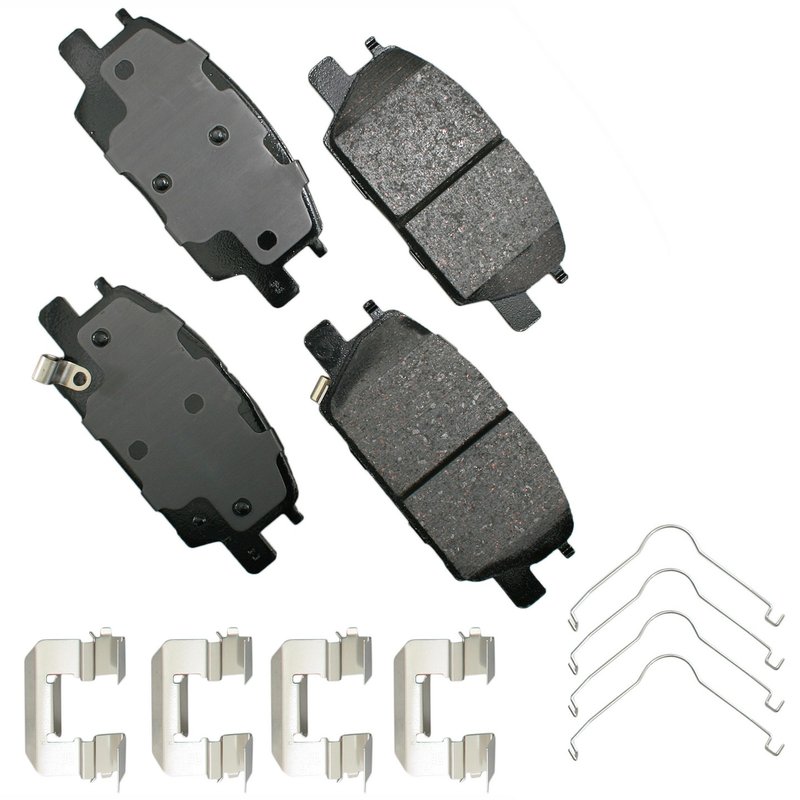 Akebono ACT1913 Disc Brake Pad Set - Front