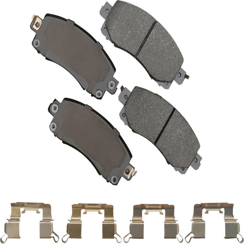 Akebono ACT2045 Disc Brake Pad Set - Front