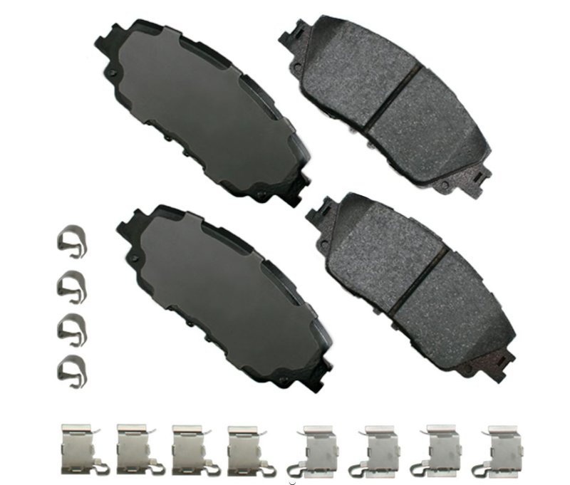 Akebono ACT2076 Disc Brake Pad Set - Front