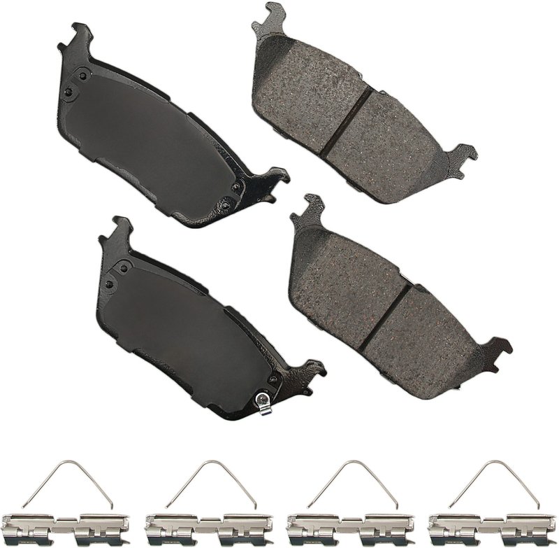Akebono ACT2169 Disc Brake Pad Set - Rear